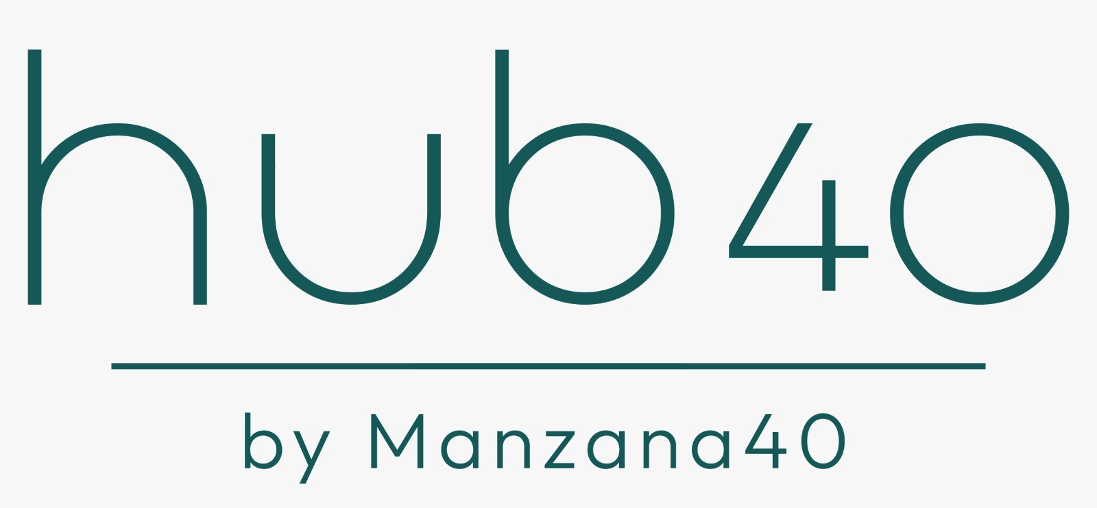 Logo Hub40 by Manzana40