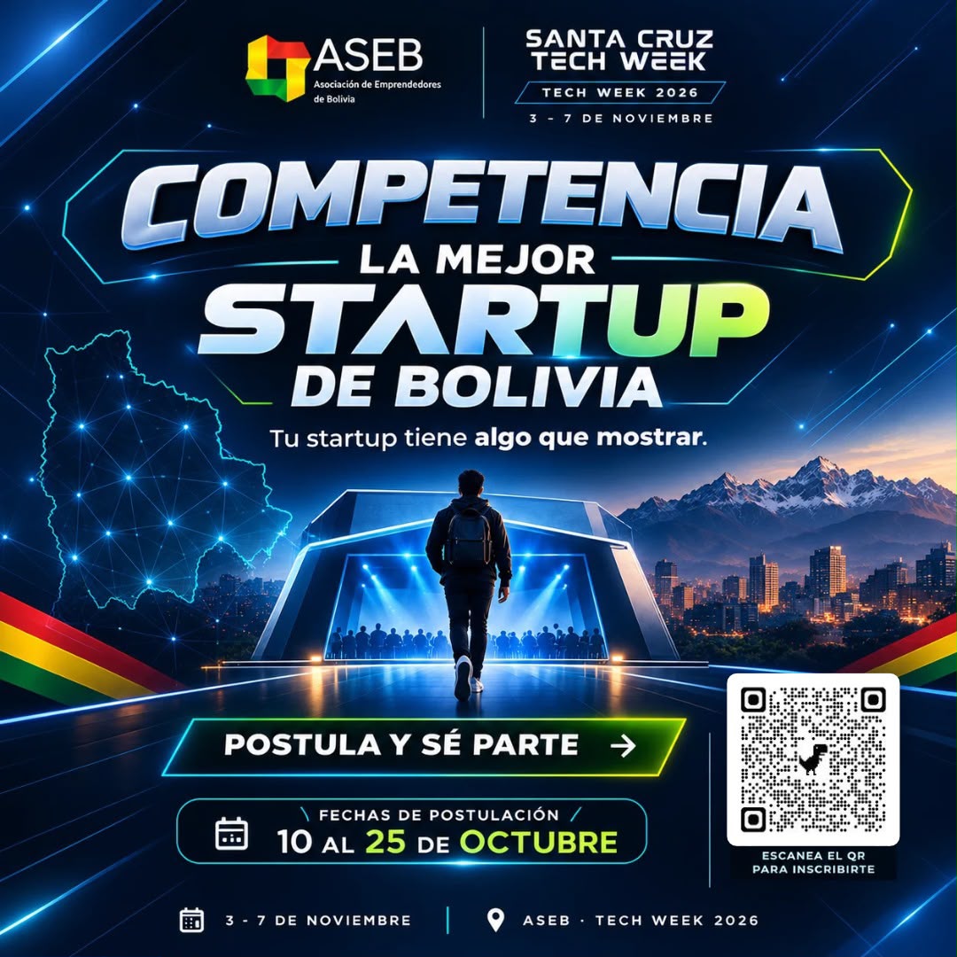 Competencia Mejor Startup de Bolivia 2026